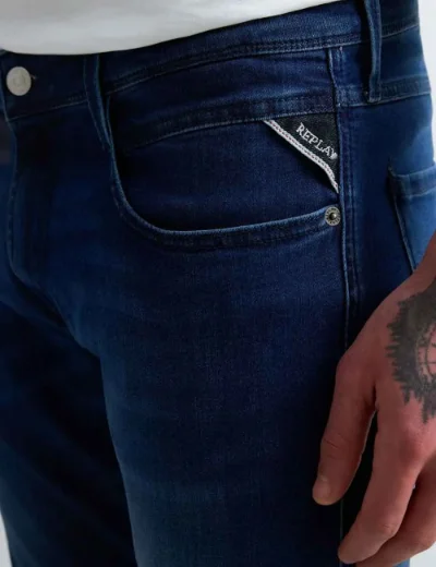 Replay Anbass Slim fit Jeans | Medium Blue Wash