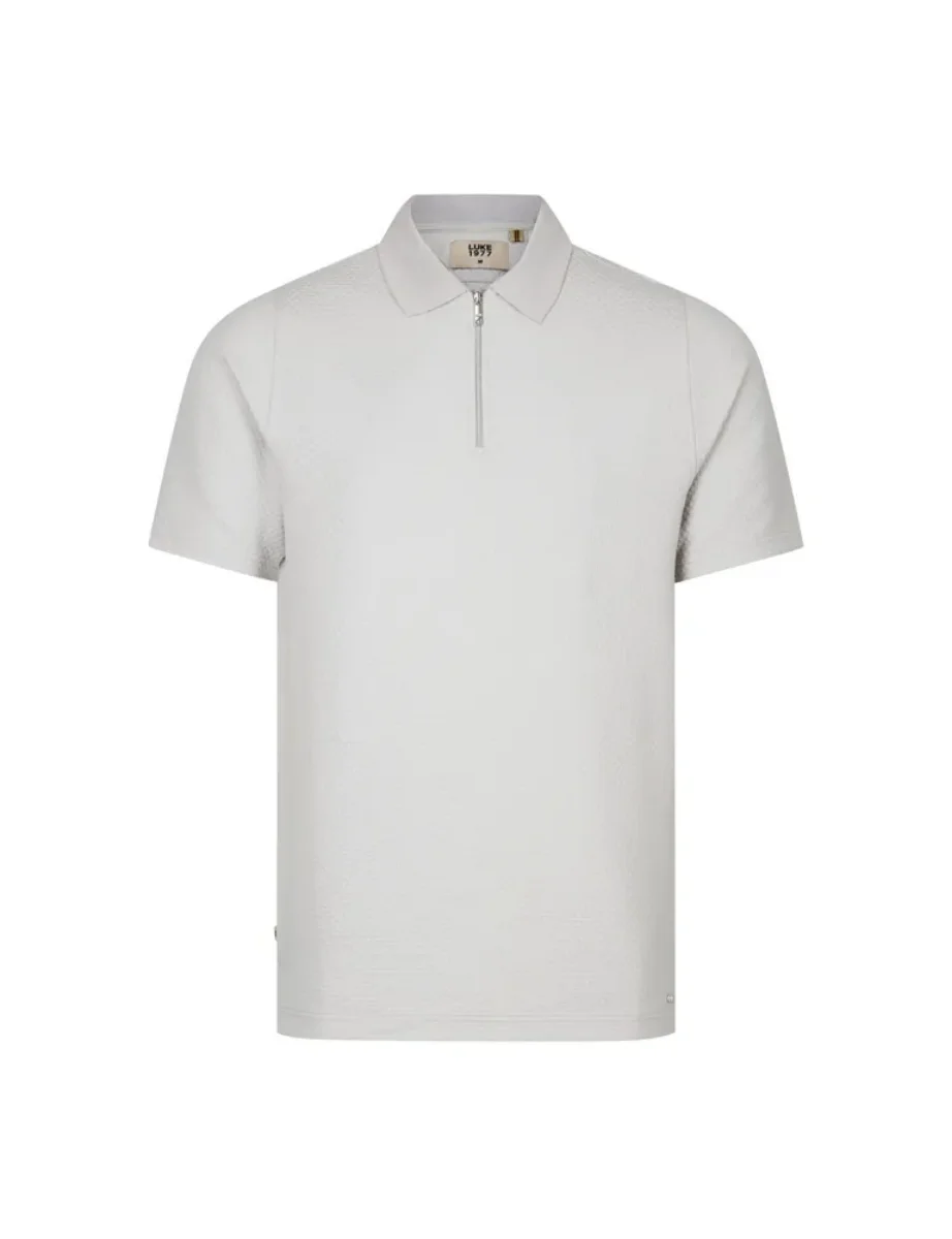 Luke 1977 Gilbraltar Polo Shirt | Ice Grey