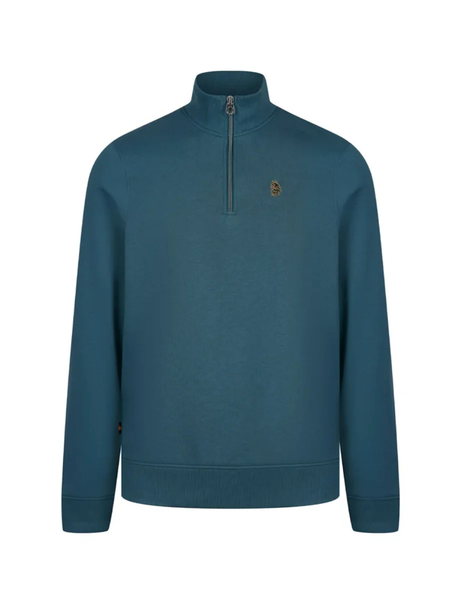 Luke Sport Sydney Half Zip Sweater | Teal