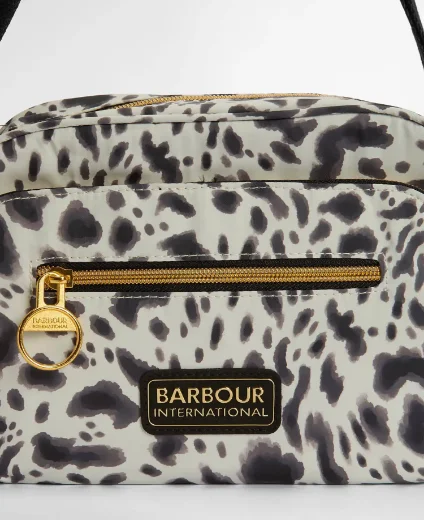 Barbour International Women's Boulevard Crossbody Bag | Bio Ink Leopard Print