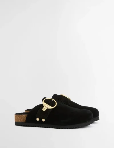 Barbour Women's Kyra Closed Toe Sandal | Black