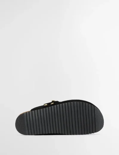 Barbour Women's Kyra Closed Toe Sandal | Black