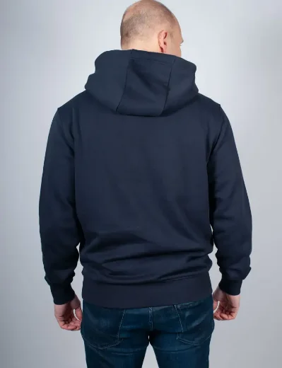 Picture of Tommy Hilfiger Small Logo Hoodie | Navy