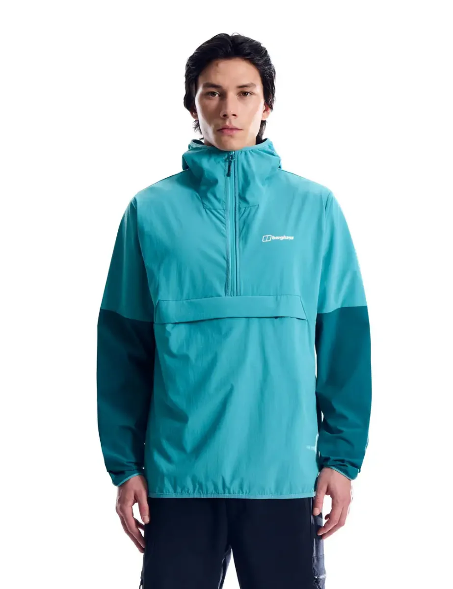 Picture of Berghaus Wandermoor Wind Smock | Teal 