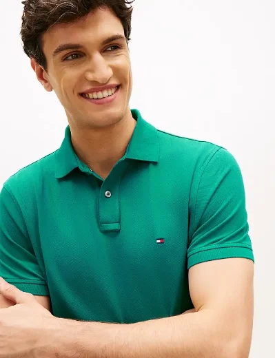 Tommy Hilfiger 1985 Regular Fit Polo | Deep Ocean