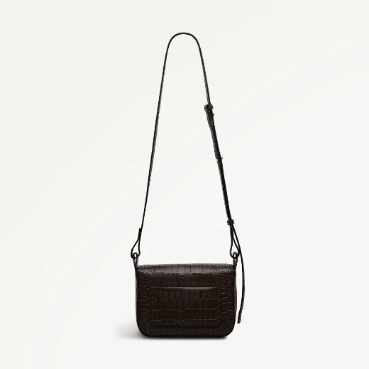 Radley Westwell Lane Small Flapover Cross Body Bag | Oak Croc