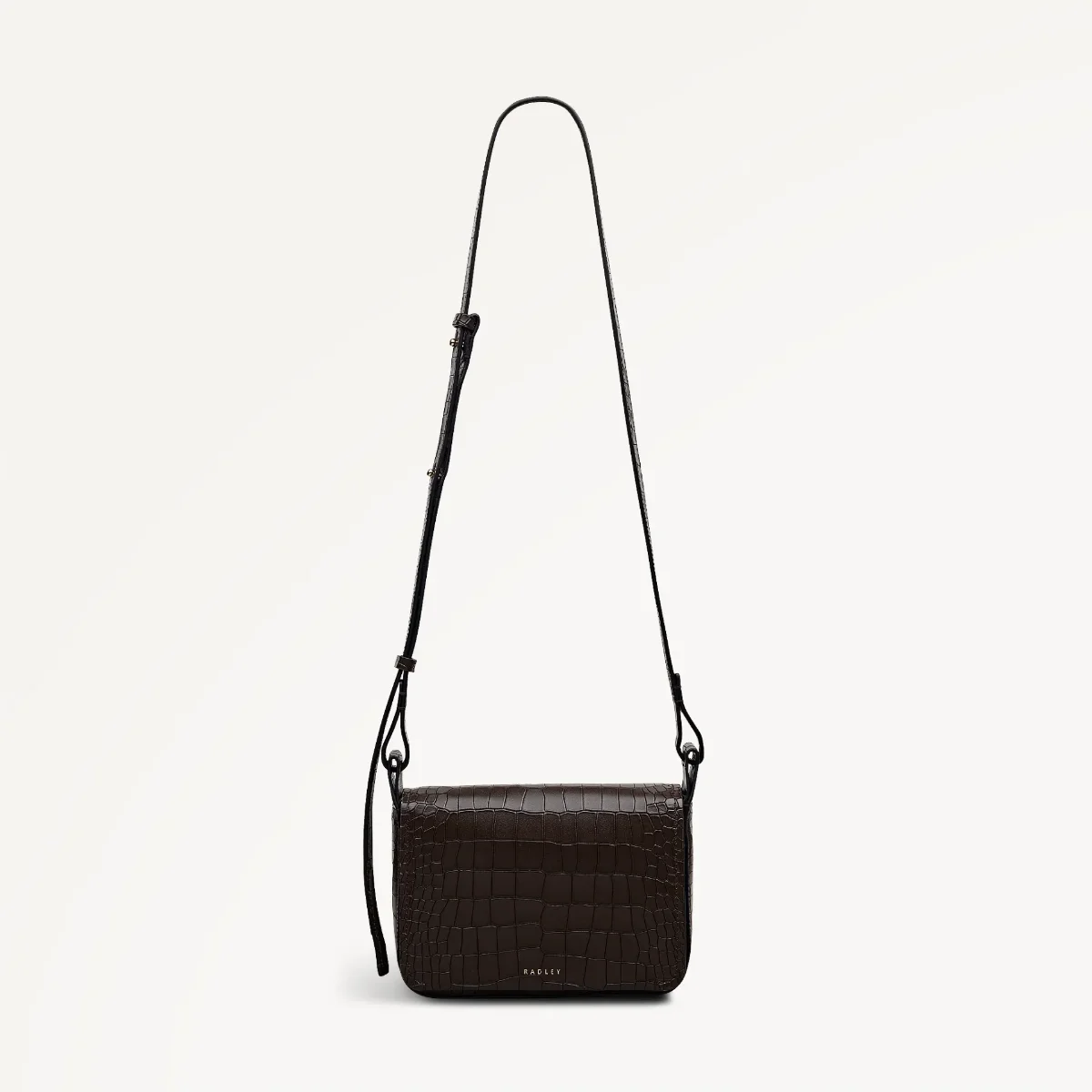 Radley Westwell Lane Small Flapover Cross Body Bag | Oak Croc
