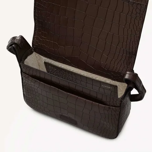 Radley Westwell Lane Small Flapover Cross Body Bag | Oak Croc