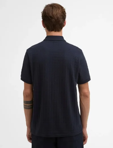 Barbour International Langston Polo | Navy