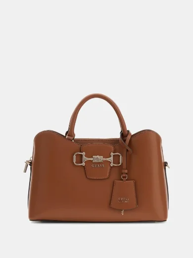 Guess Women's Janie Multiway Handbag | Brown