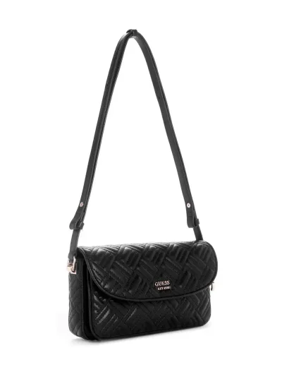 Guess Sally Convertible Crossbody Bag | Black