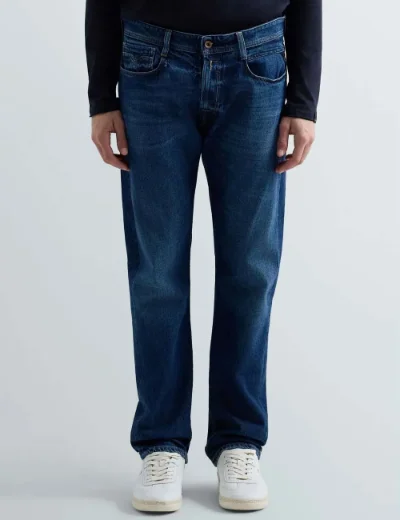 Replay Rocco Straight Jean | Dark Blue