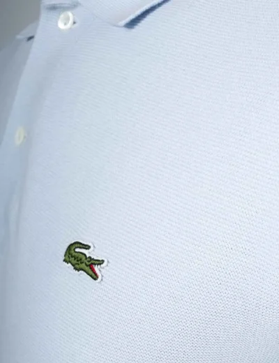 Picture of Lacoste Classic Fit Knitted Polo | Light Blue