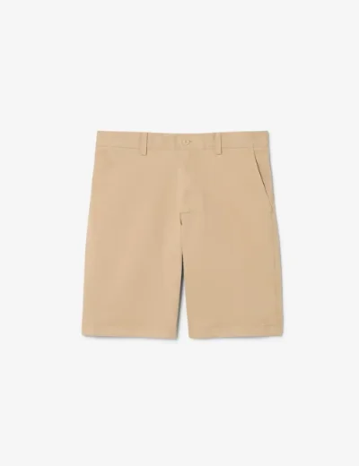 Lacoste Stretch Twill Chino Shorts | Beige