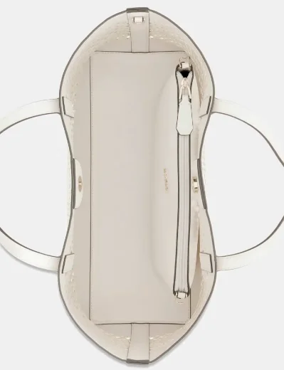 Guess Womens Letty Tote Shopper Bag / Cream