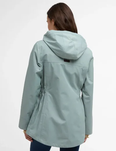 Picture of Barbour Maple Waterproof Jacket | Blue Sage/Gardenia