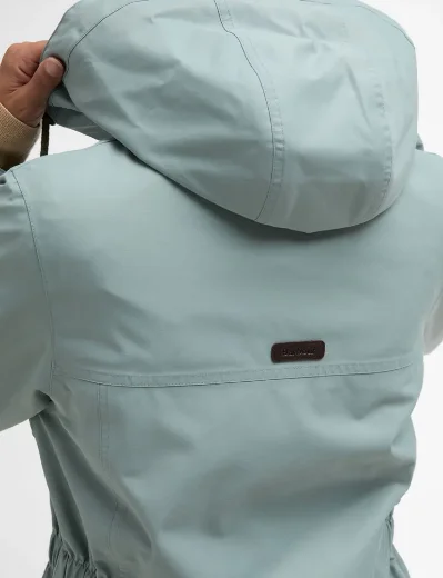 Picture of Barbour Maple Waterproof Jacket | Blue Sage/Gardenia