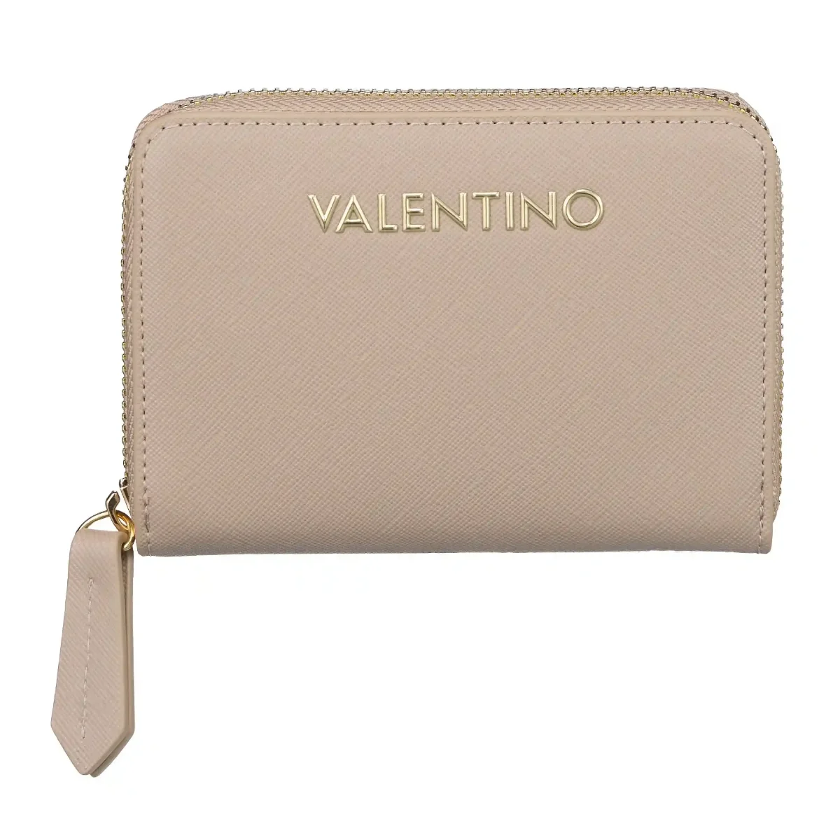 Picture of Valentino Zero RE Medium Zip Around Wallet | Ecru