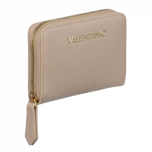 Picture of Valentino Zero RE Medium Zip Around Wallet | Ecru