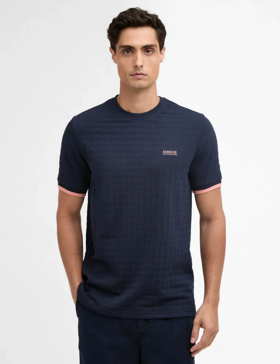 Barbour International Langston T-Shirt | Navy