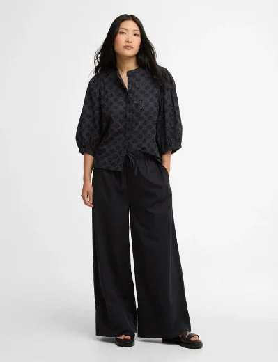 Barbour Womens Layla Top | Navy