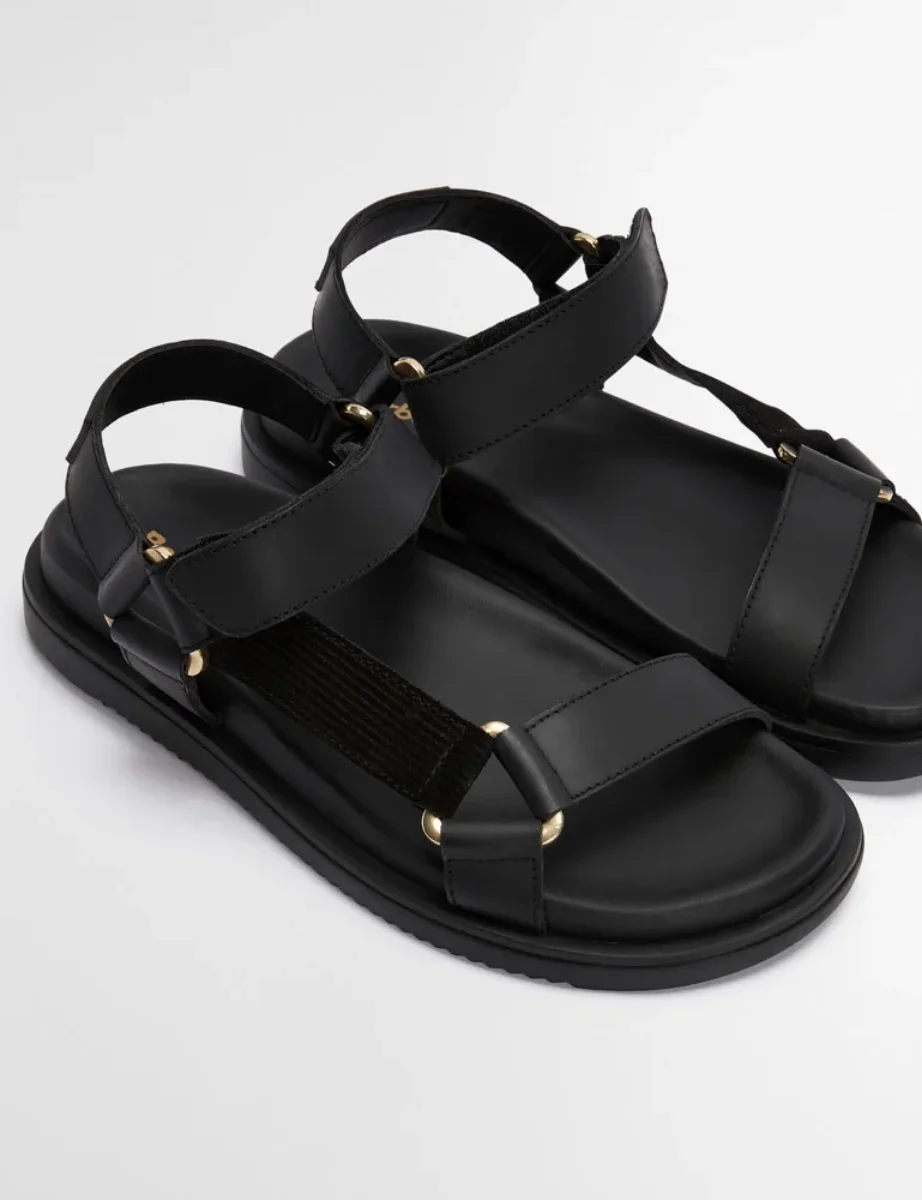 Barbour Womens Caitlin Sandals | Black