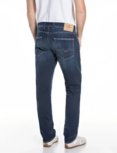 Picture of Replay Grover Straight-Fit Jean | Dark Blue
