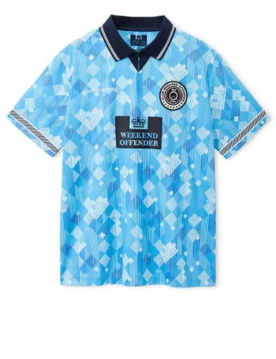 Weekend Offender England Football Shirt | Blue