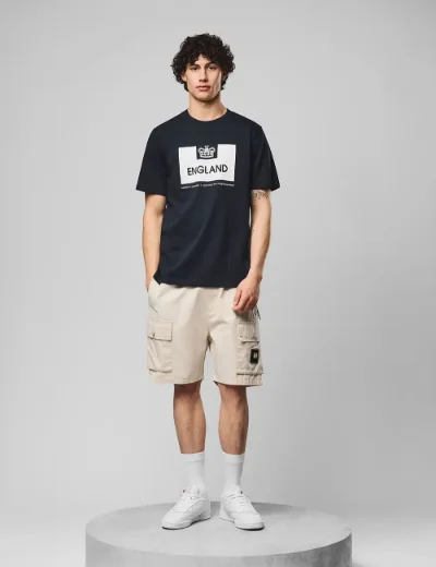 Weekend Offender England Country Series T-Shirt | Navy