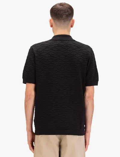Luke 1977 Kennet Knitted Shirt | Black