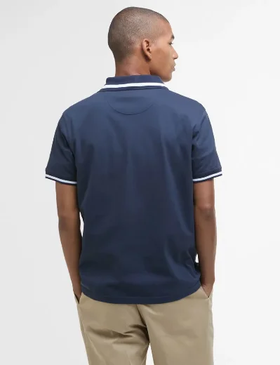 Picture of Barbour Ferrybridge Lightweight Polo | Navy