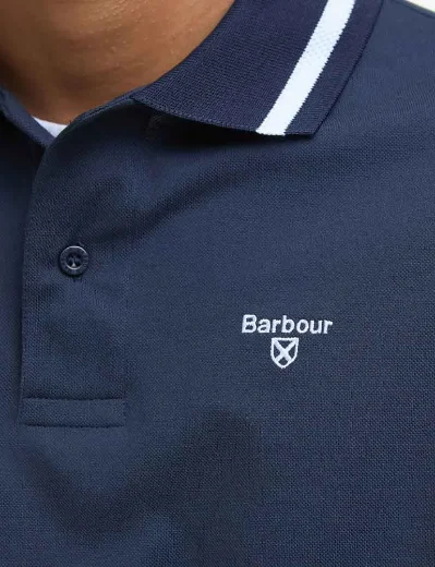 Picture of Barbour Ferrybridge Lightweight Polo | Navy