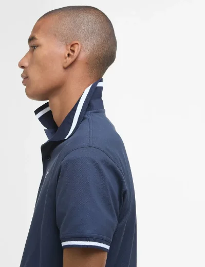 Picture of Barbour Ferrybridge Lightweight Polo | Navy
