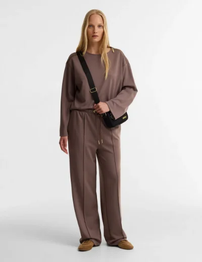 Picture of Barbour INTL Womens Kemora Trousers | Truffle