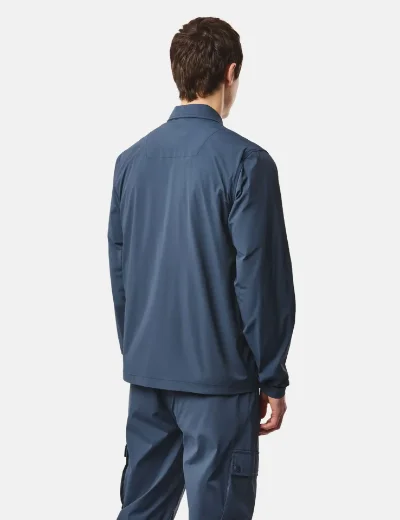 Picture of Weekend Offender Southbank Technical Overshirt | Lagoon