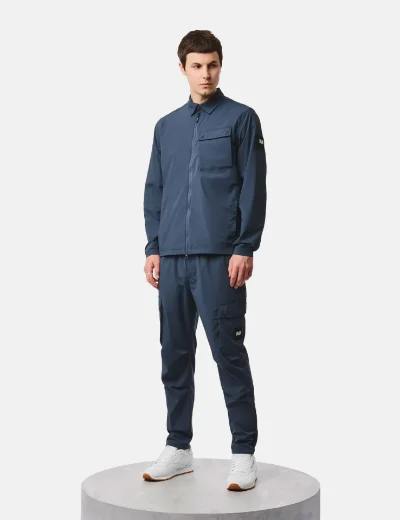 Picture of Weekend Offender Southbank Technical Overshirt | Lagoon