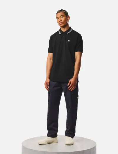 Picture of Weekend Offender Rockhampton Polo Shirt | Black