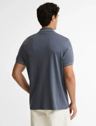 Barbour International Owts Polo Shirt | Charcoal