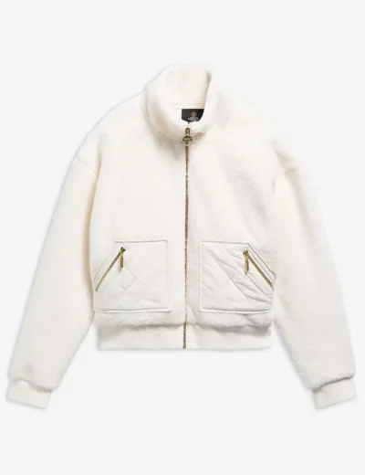 Barbour International Gea Fleece | Off White