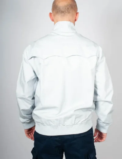 Fred Perry Mens Harrington Jacket | Dusky Blue
