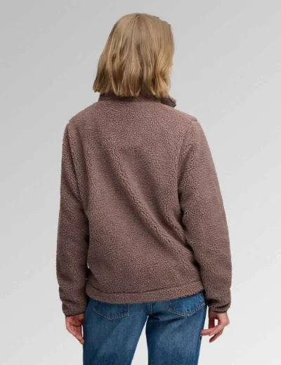 Superdry Heritage Zip Through Fleece | Dark Taupe