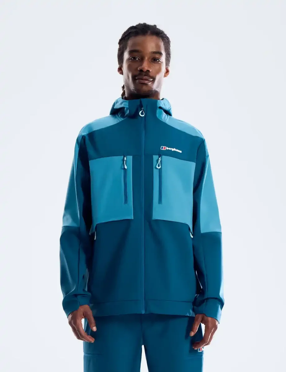 Berghaus Mens Vantashell Jacket | Blue Abyss 