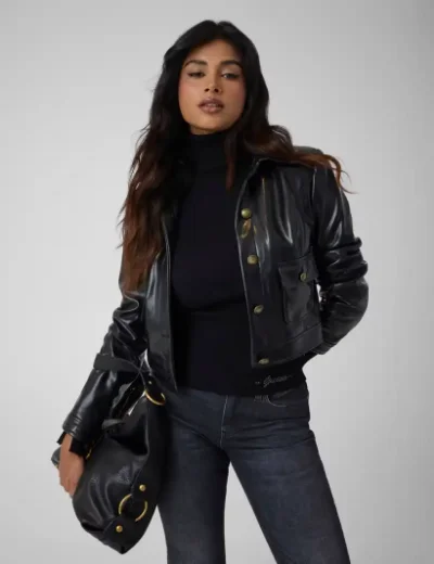 Guess Ellie Turtle Neck Sweater / Black