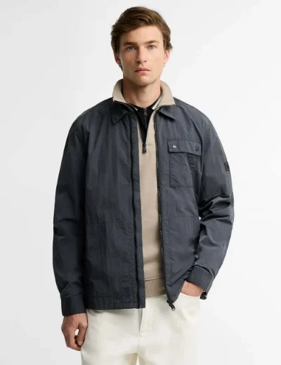 Barbour International Inline Overshirt | Asphalt