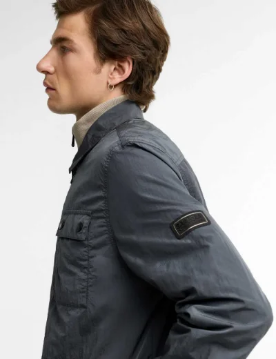 Barbour International Inline Overshirt | Asphalt