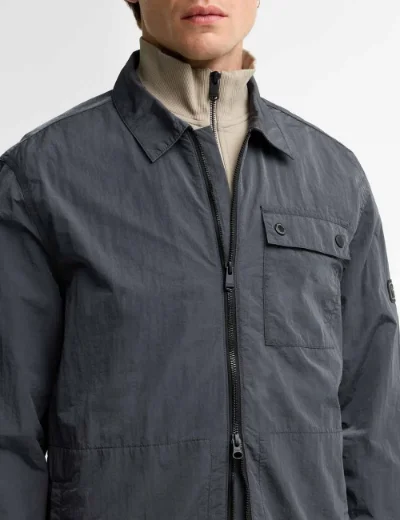 Barbour International Inline Overshirt | Asphalt