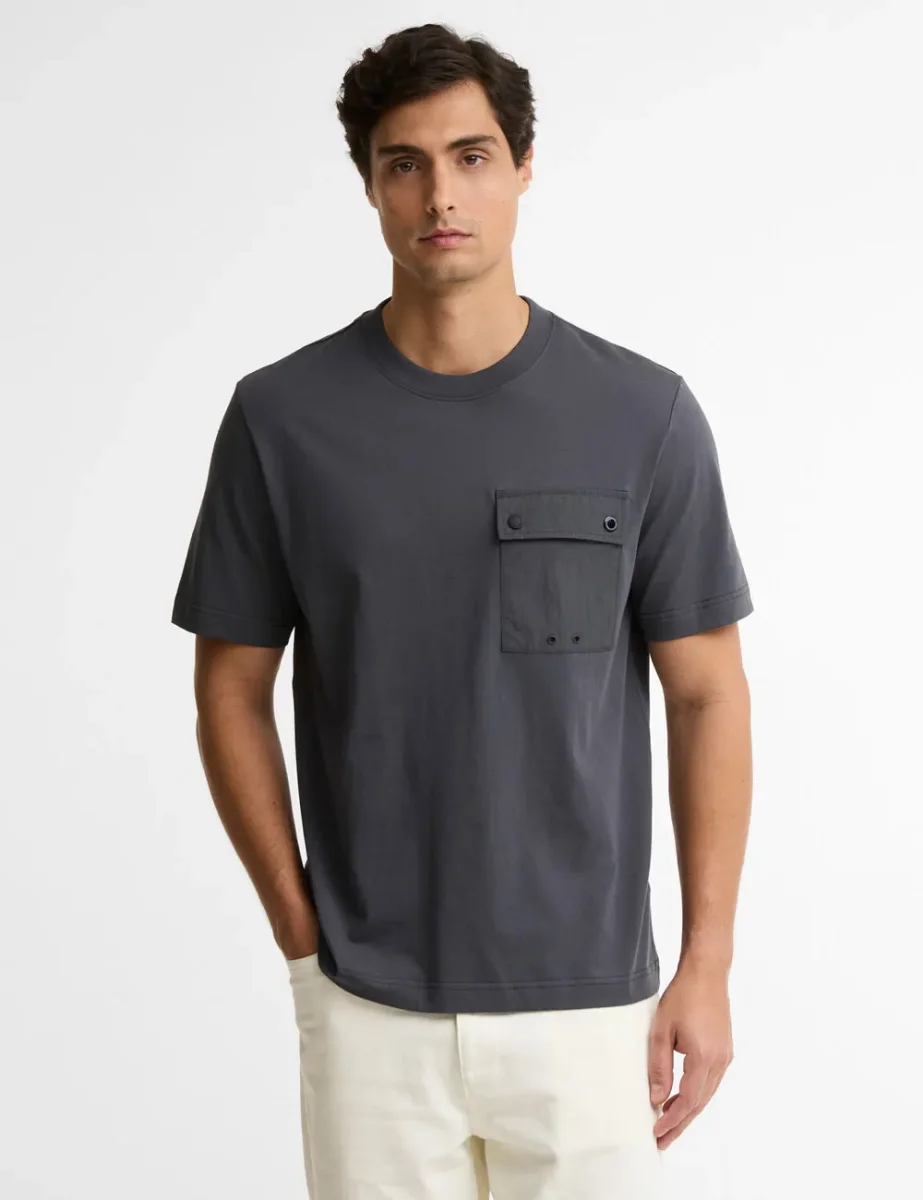 Barbour International Mens Inline T-shirt | Asphalt