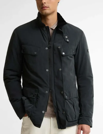 Barbour International 90th Anniversary Duke Casual Jacket | Black