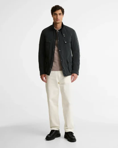 Barbour International 90th Anniversary Duke Casual Jacket | Black