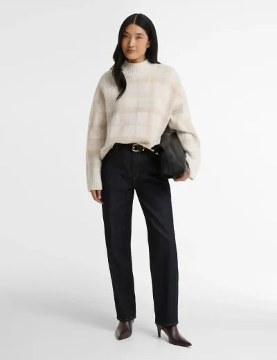 Barbour Womens Delilah Knitted Jumper | Cloud Multi